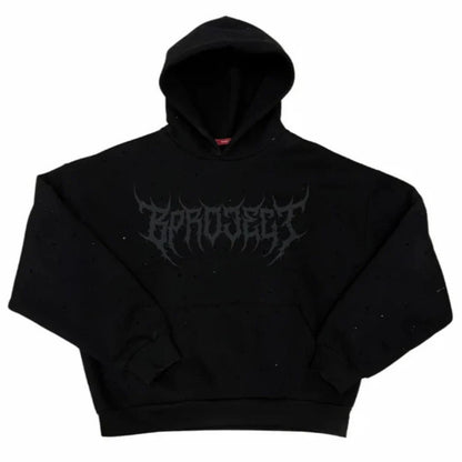 SparkBond Crystal Print Hoodie
