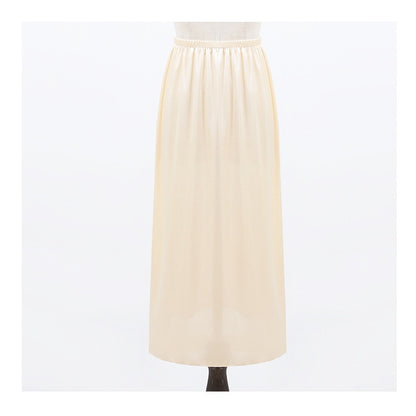 75cm Thin Silk Inner Wear Bottoming Skirt