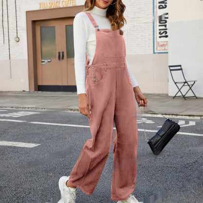 VogueDrape™ BibStyle Jumpsuit