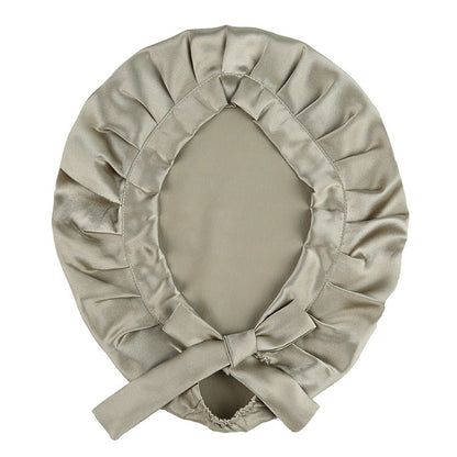 Women's Solid Color Hair Care Silk Nightcap