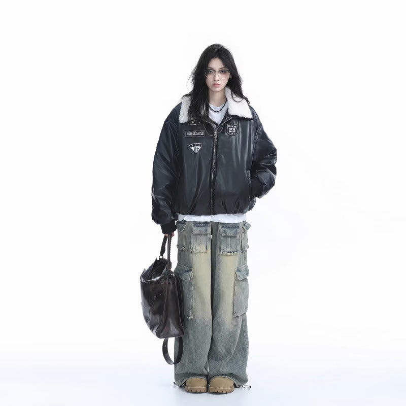 SnowBloom Padded Winter Jacket