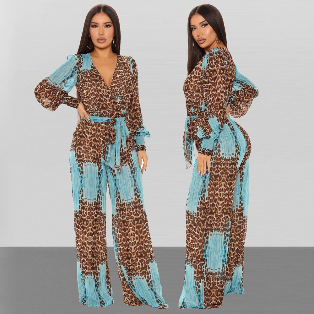Viretta SkyPrint Jumpsuit