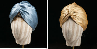 Double-layer Twisted Silk Home Cap