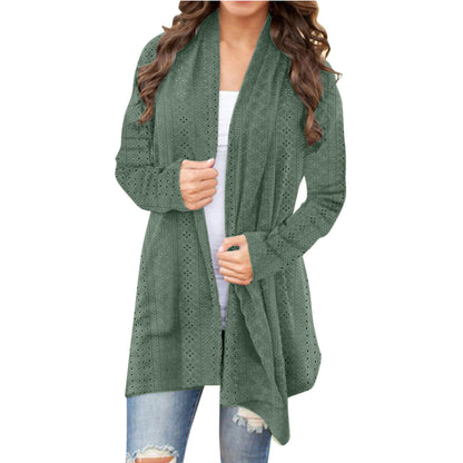 FlowEase Irregular Cardigan