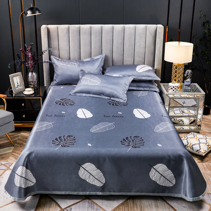 Machine Washable Three-piece Ice Silk Mat