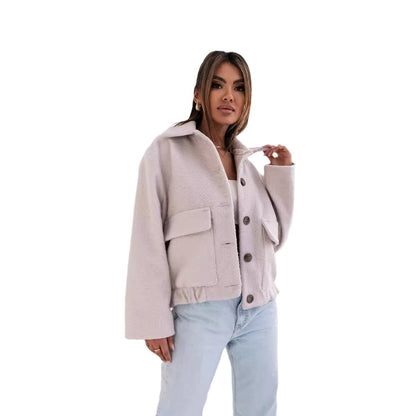 WoolAura Button Jacket