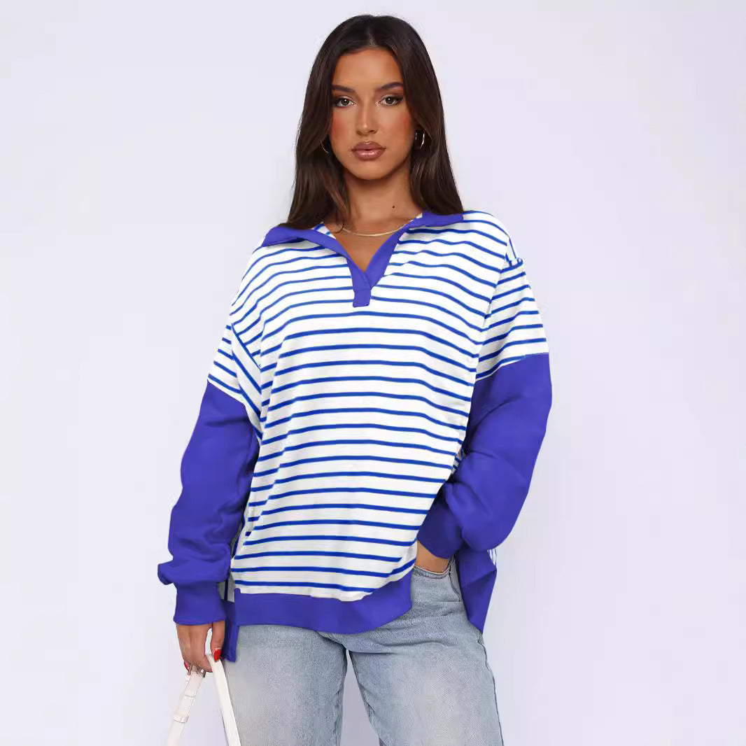 Stripo Luxe Split Sweater
