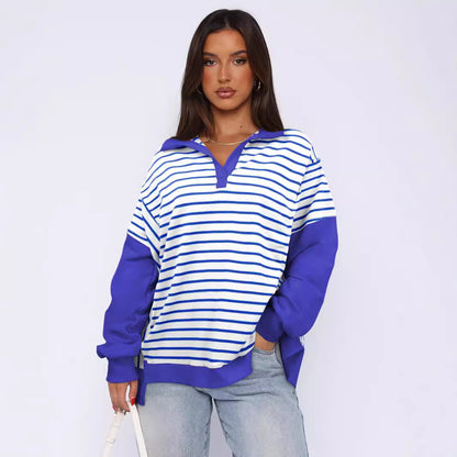 Stripo Luxe Split Sweater