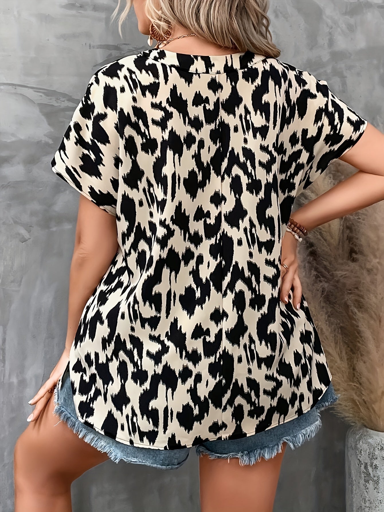 The BreezeBloom Blouse