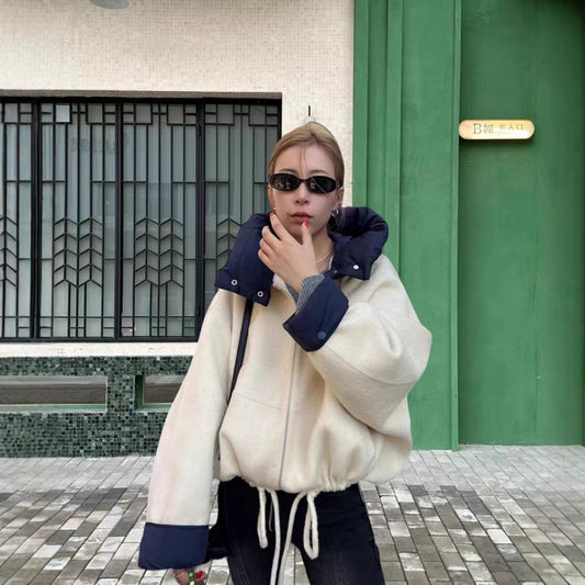 MetalMuse Cropped Coat