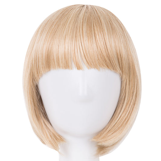 Women's Fashion Bangs High Temperature Silk Wig