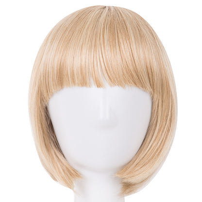 Women's Fashion Bangs High Temperature Silk Wig