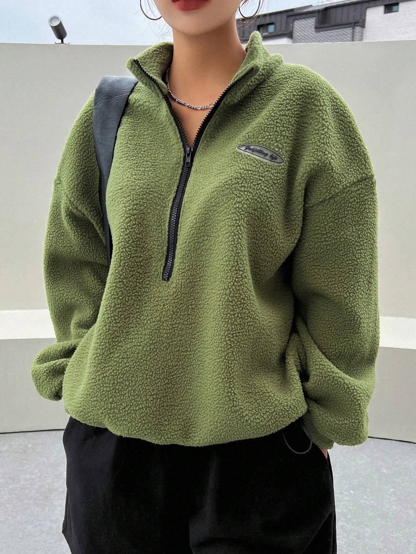 PatchMuse Half-Zip Fleece Pullover