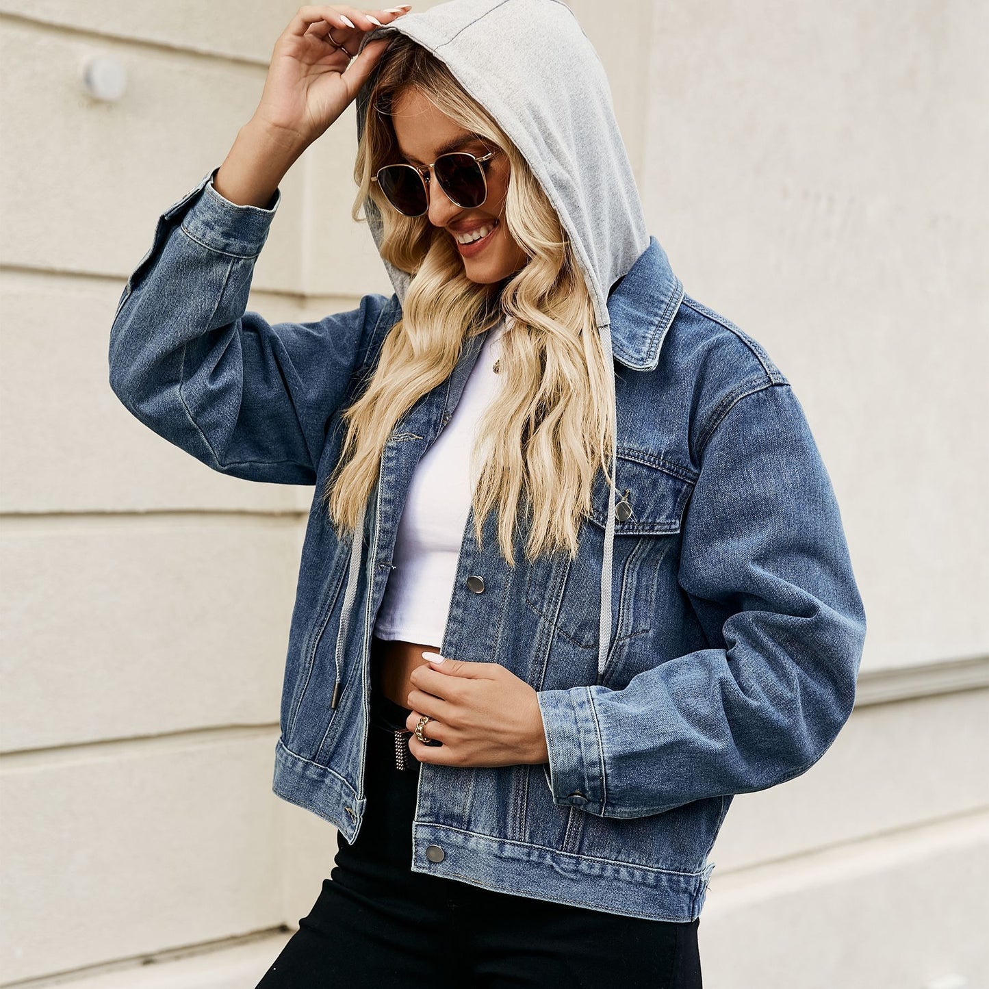 Urban Edge Slim Denim Jacket
