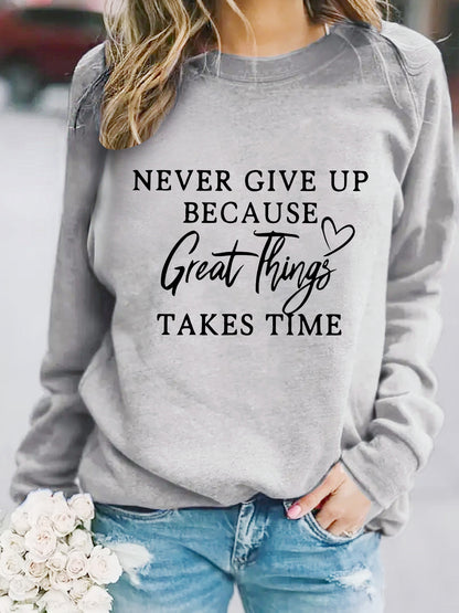 UrbanEase Printed Sweatshirt