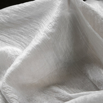 Pleated Three-dimensional Texture Silk Yarn Fabric