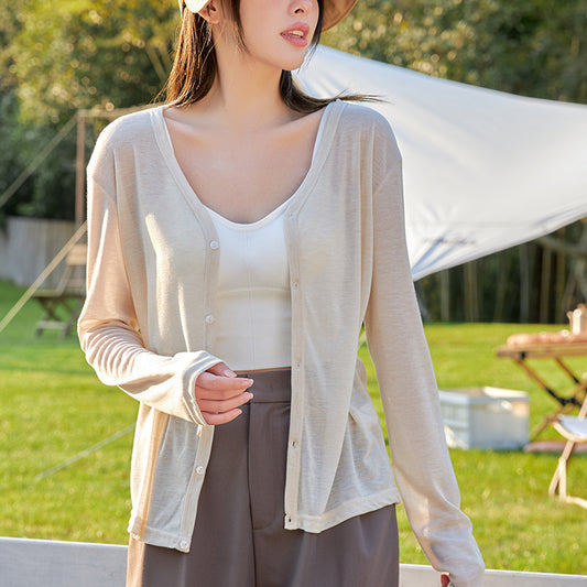 BreezeSilk Sun Protection Cardigan