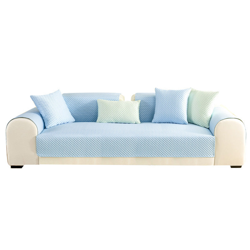 Ice Silk Sofa Cushion Summer Simple Modern Cool Seat Cushion Non-slip Sofa Cover Cover Cloth Towel