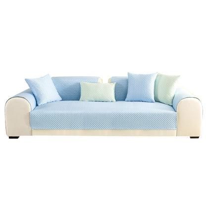 Ice Silk Sofa Cushion Summer Simple Modern Cool Seat Cushion Non-slip Sofa Cover Cover Cloth Towel