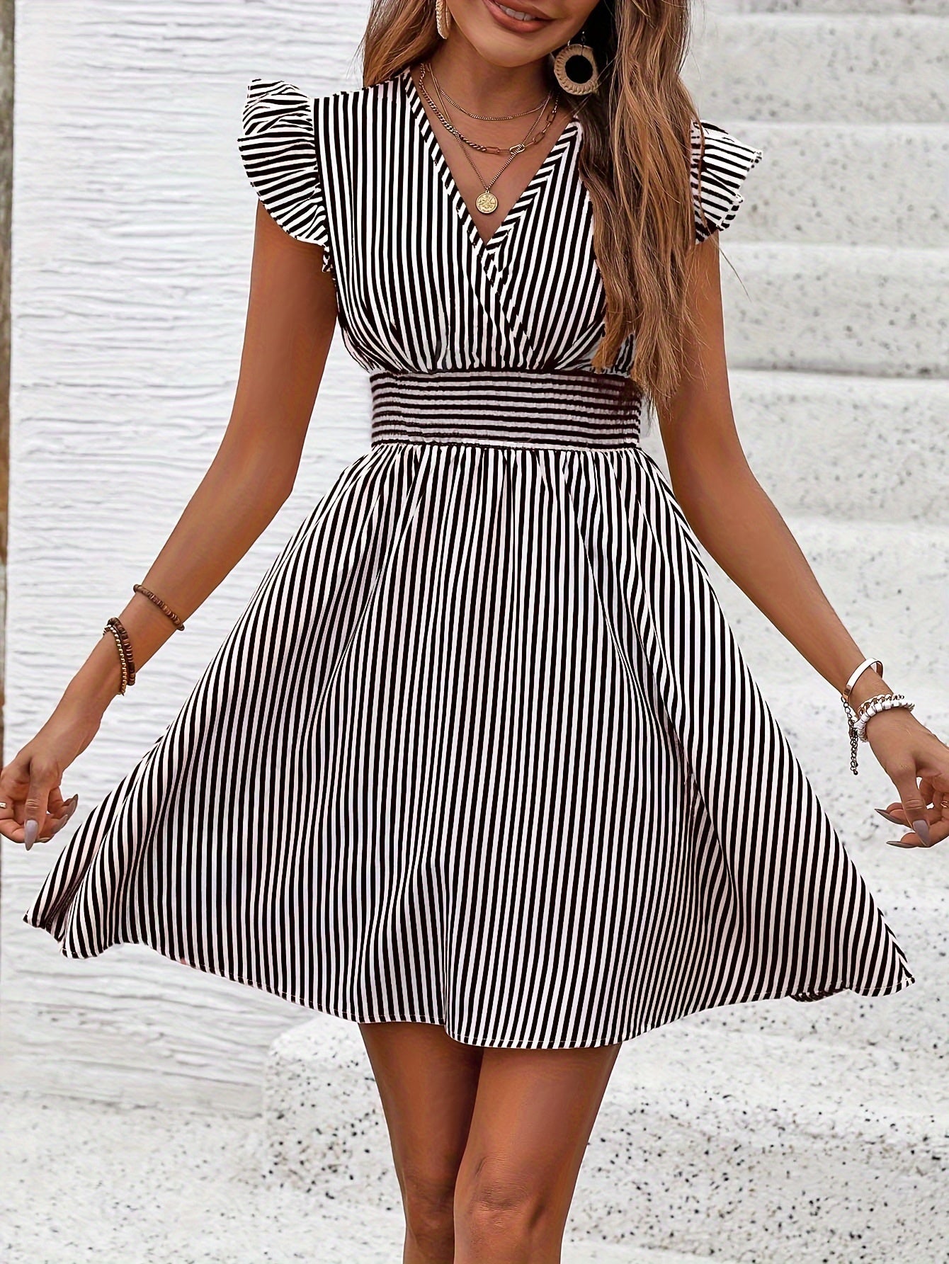 Zephyr Breeze Mini Dress
