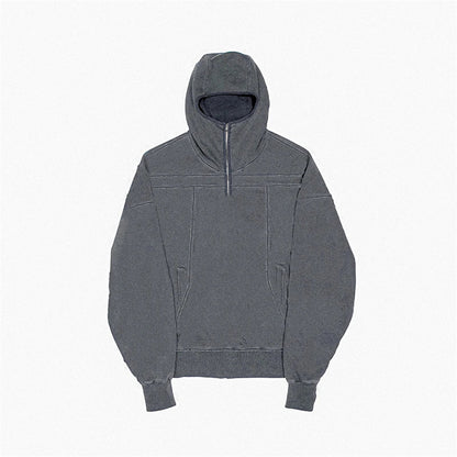 PatchVibe Retro Zipper Sweater