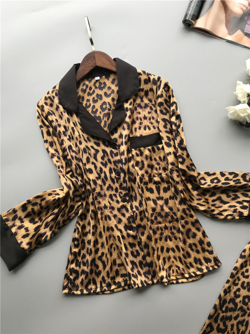 Female Imitation Silk Home Service Suit