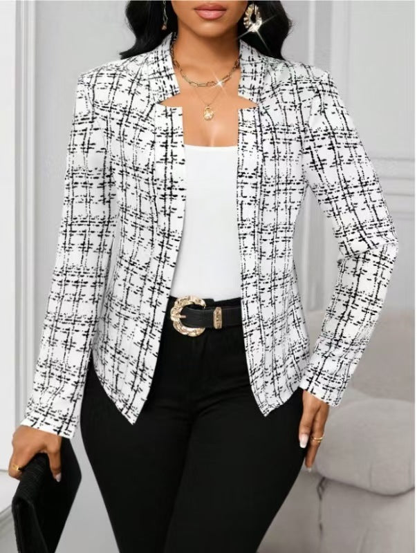 PlaidAura Grace Coat