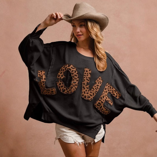ScriptEase Embroidered Sweater