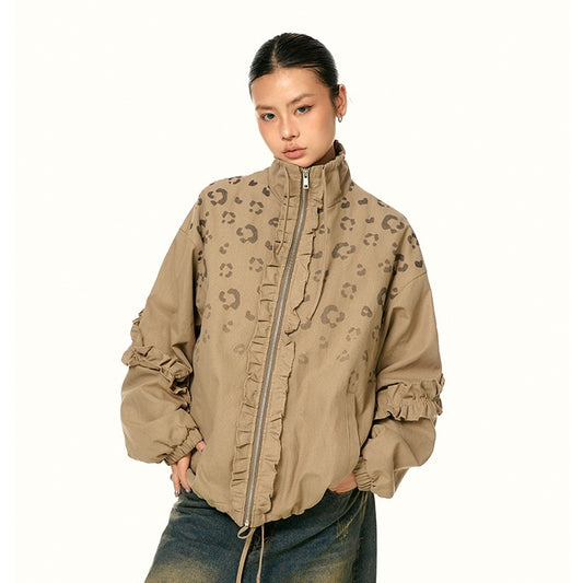 WildEdge Retro Leopard Coat