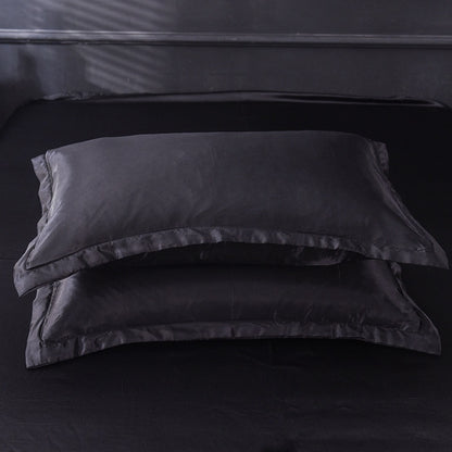 Silk Satin Solid Color Pillowcase