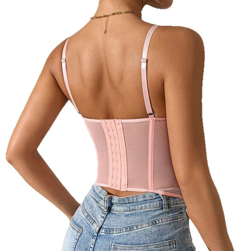 Lustrelace Sheer Corset Tunic