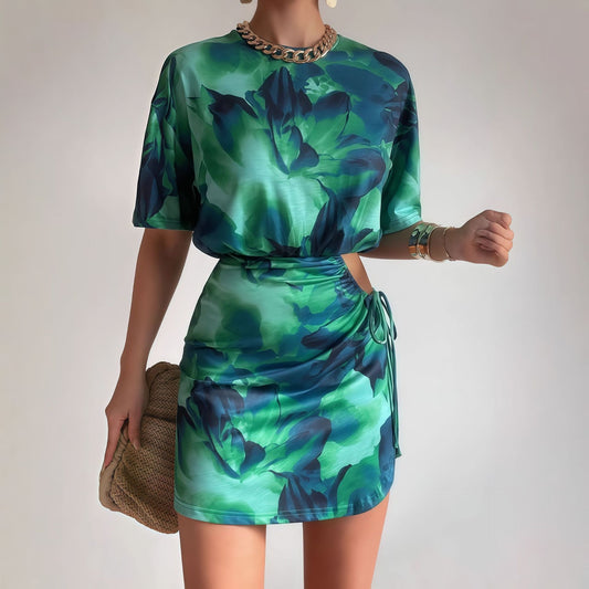 The Serene Swirl Sheath