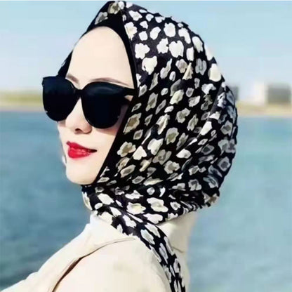 Silk Satin Streamer Sun Protection Hat