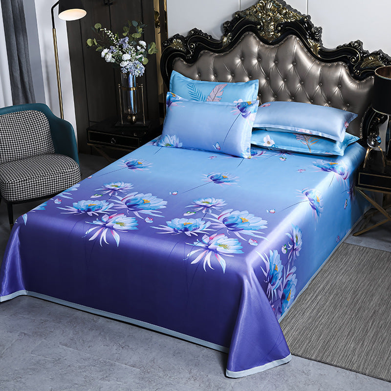 Household Ice Silk Three-piece Set Of Summer Sleeping Mat