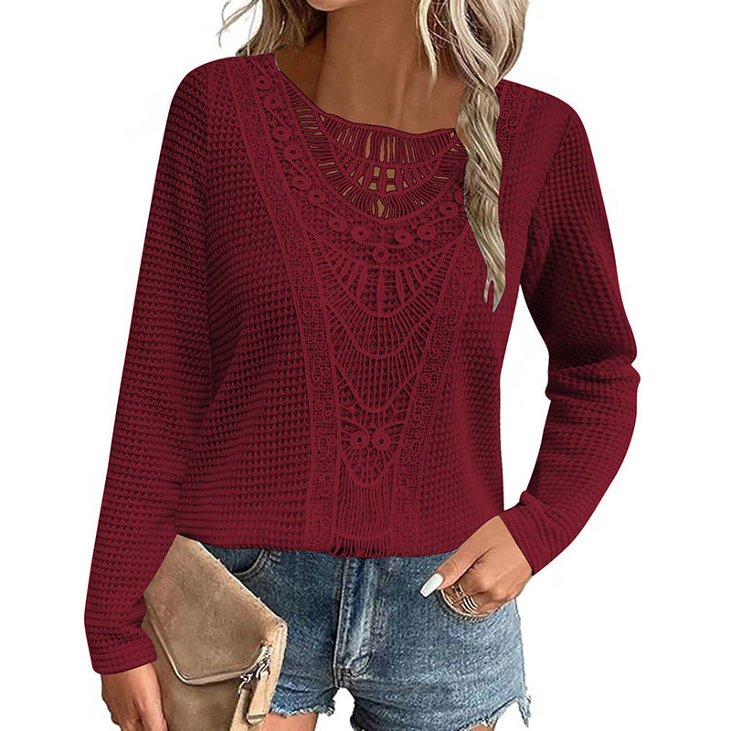 Lunaria Lace-Collar Top