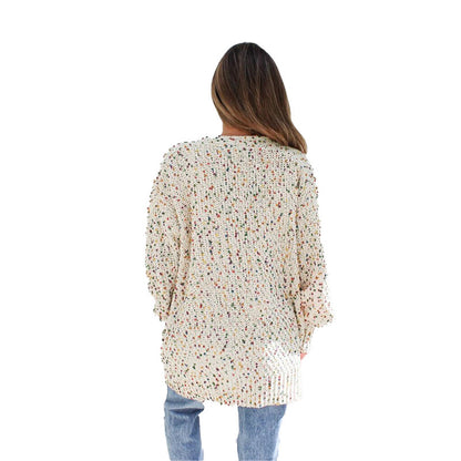 CozyCharm Pocket Cardigan