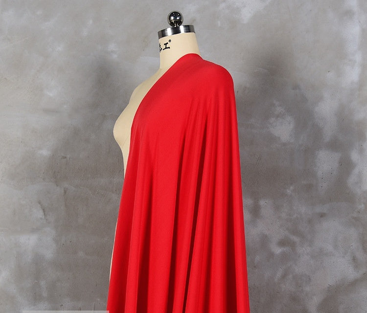 Spandex Milk Silk Knitted Four Sided High Elasticity Fabric