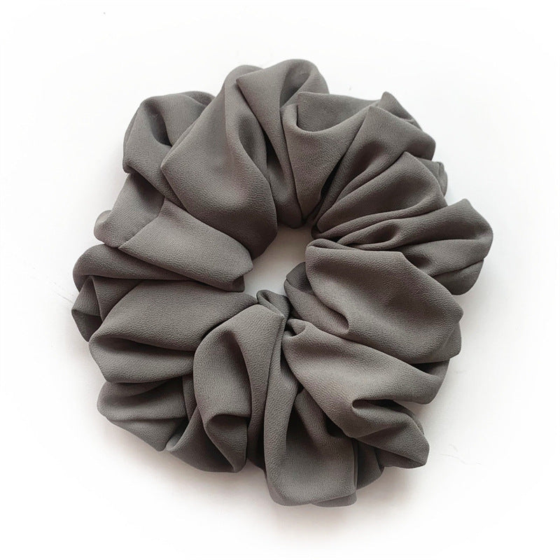 Big Head Bouquet Chiffon Large Intestine Ring Hair Ring