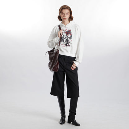 RetroScript™ Short Hoodie