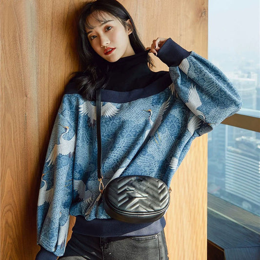 CraneWhisper Stitch Sweater