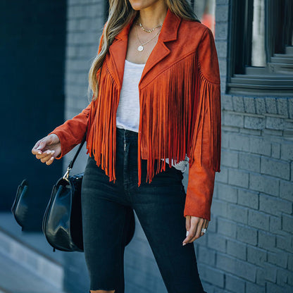 TasselRider Suede Jacket
