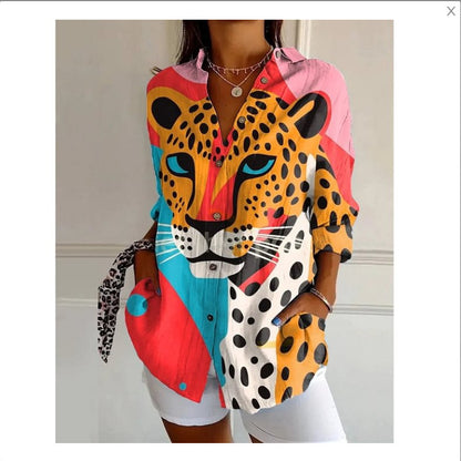 3D Floral Summer Shirt