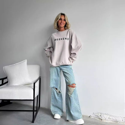 PrintLuxe Cozy Long Sleeve Top