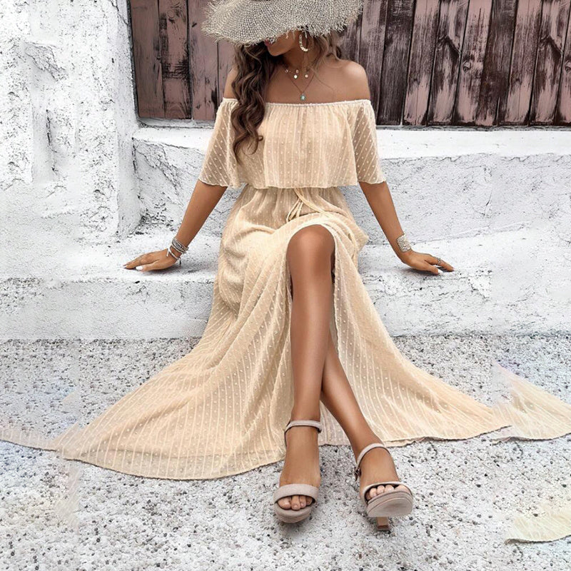 The Maravella Off-Shoulder Maxi