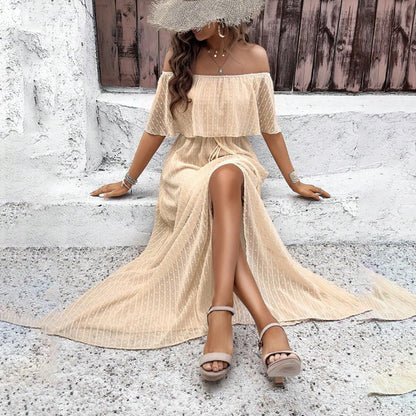 The Maravella Off-Shoulder Maxi