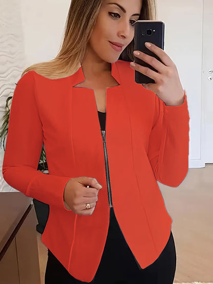 Zenvy Zip Suit Jacket