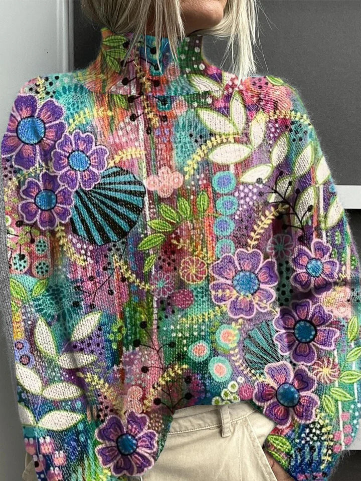 FrostMuse High Neck Sweater