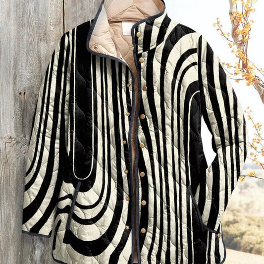 GeoChic Padded Cotton Coat