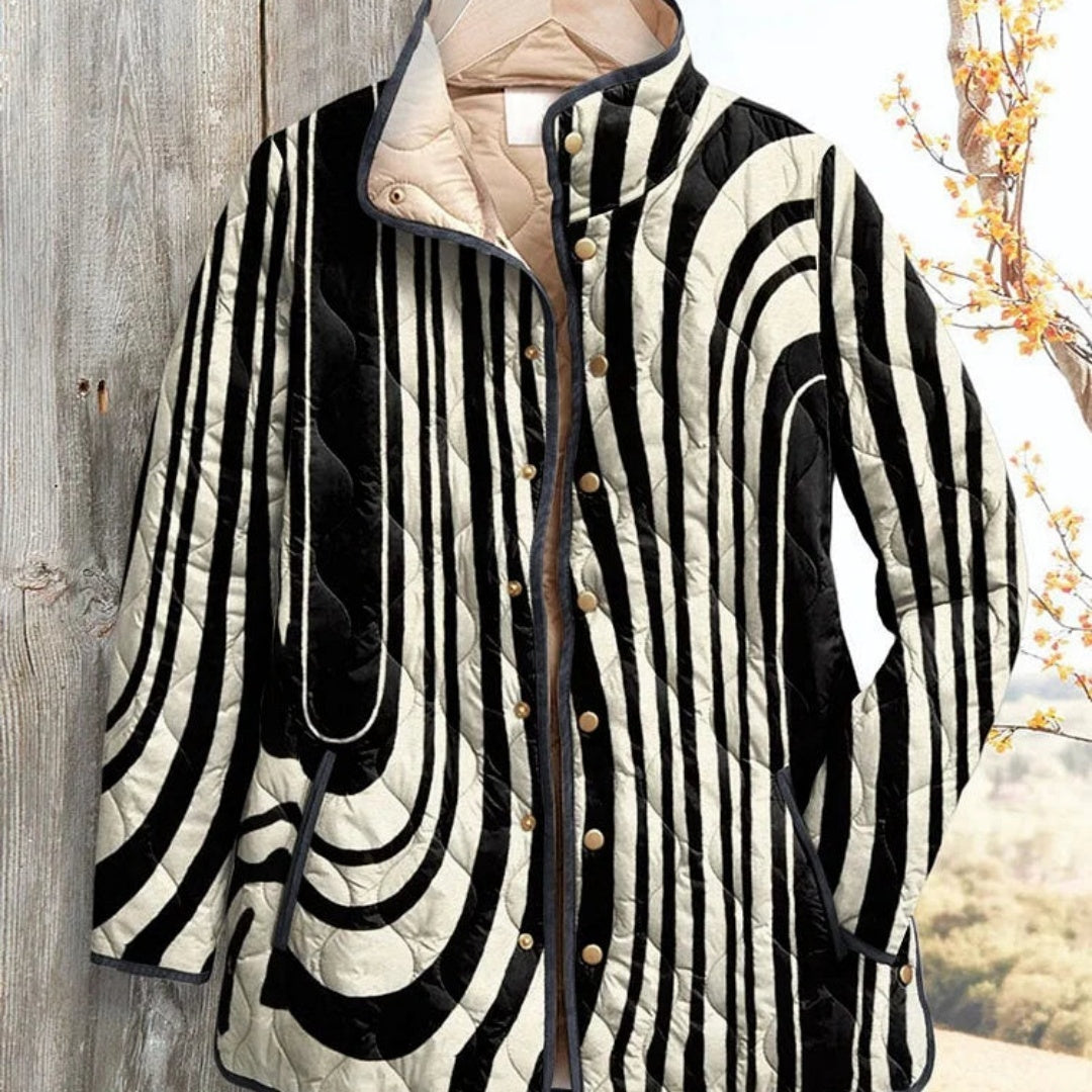 GeoChic Padded Cotton Coat