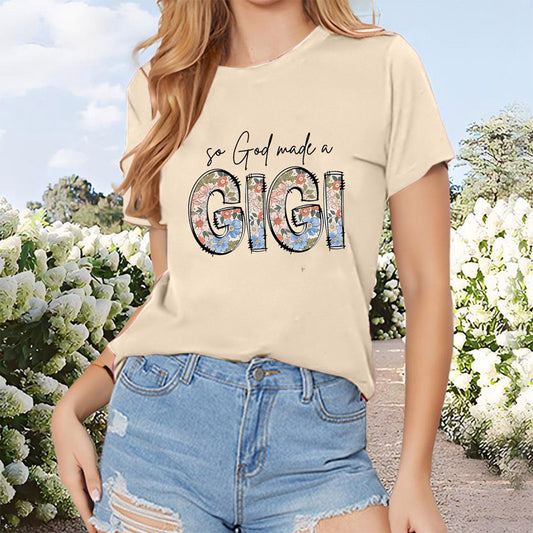 Gigi Bloom Letter Tee